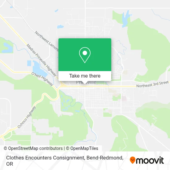 Clothes Encounters Consignment map