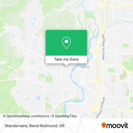 Wandervans map