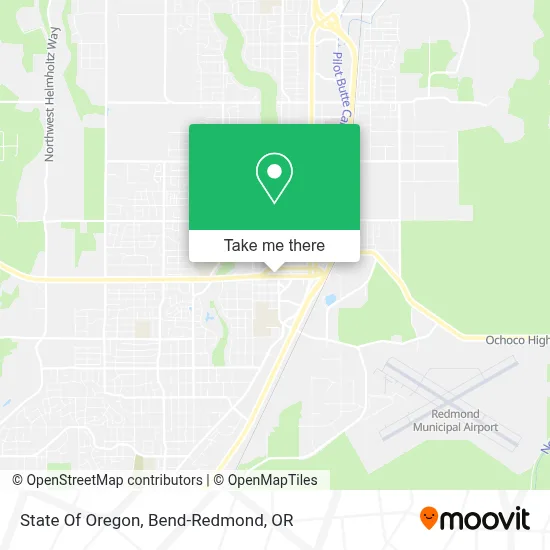 State Of Oregon map