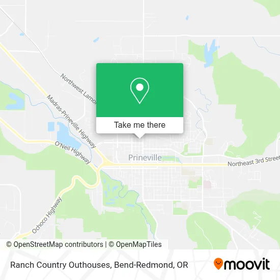 Ranch Country Outhouses map