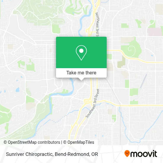Sunriver Chiropractic map