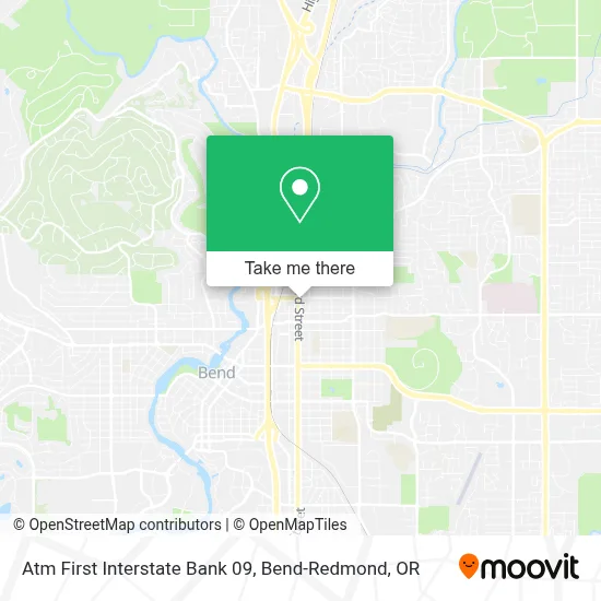 Atm First Interstate Bank 09 map