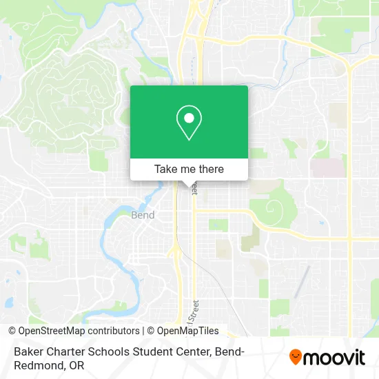 Baker Charter Schools Student Center map