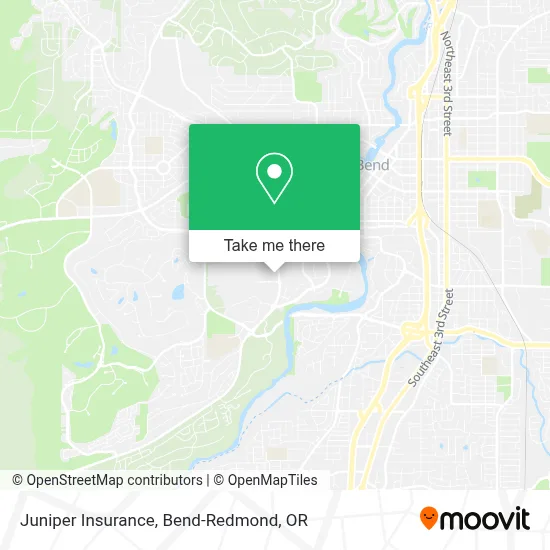 Juniper Insurance map