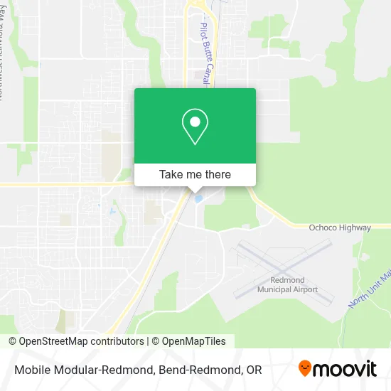Mobile Modular-Redmond map