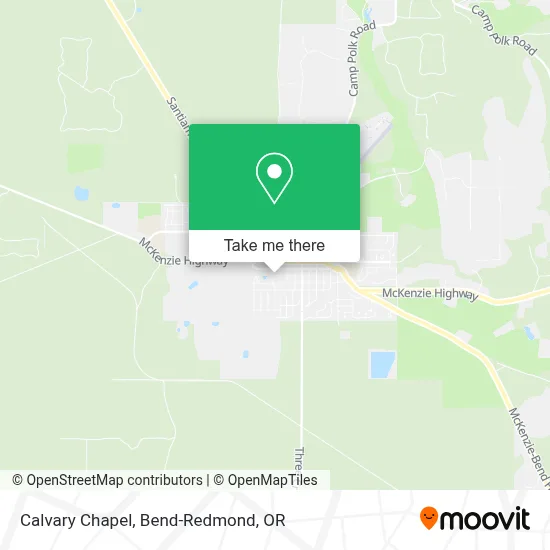 Calvary Chapel map