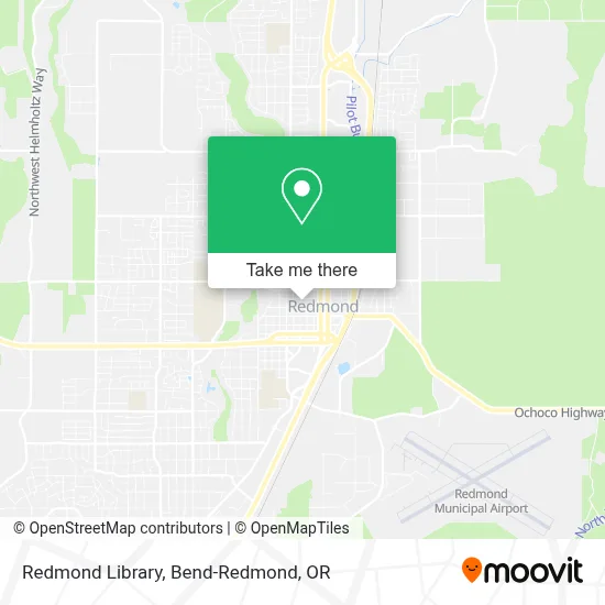Redmond Library map