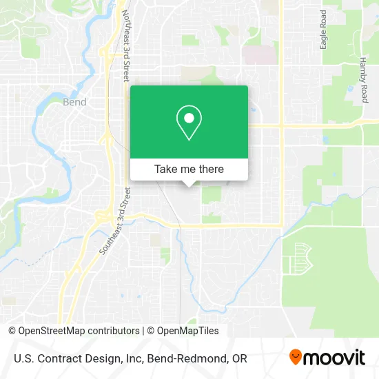 U.S. Contract Design, Inc map