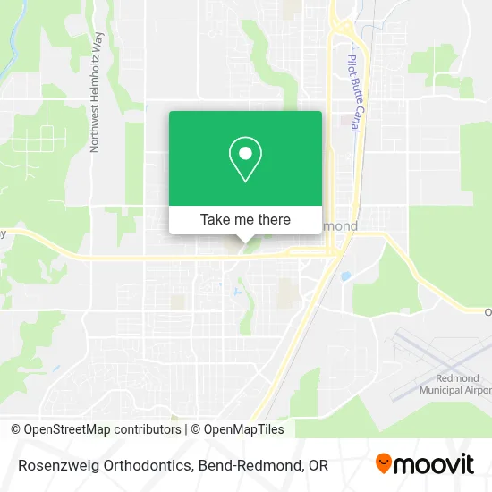 Rosenzweig Orthodontics map