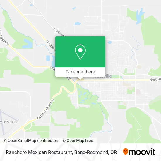 Ranchero Mexican Restaurant map