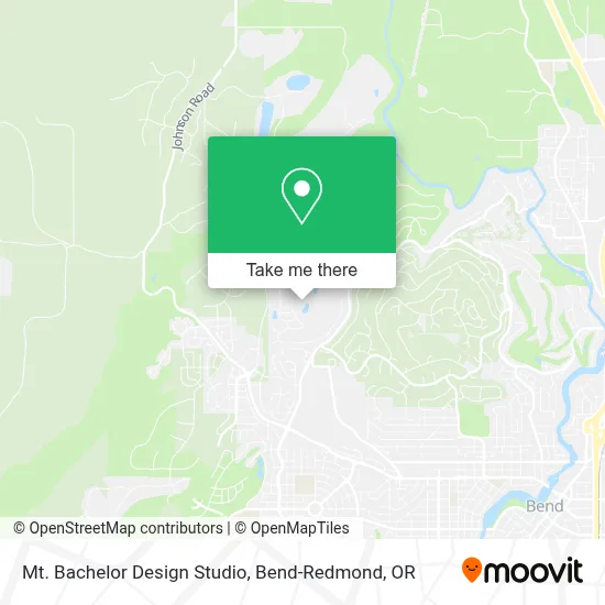 Mt. Bachelor Design Studio map