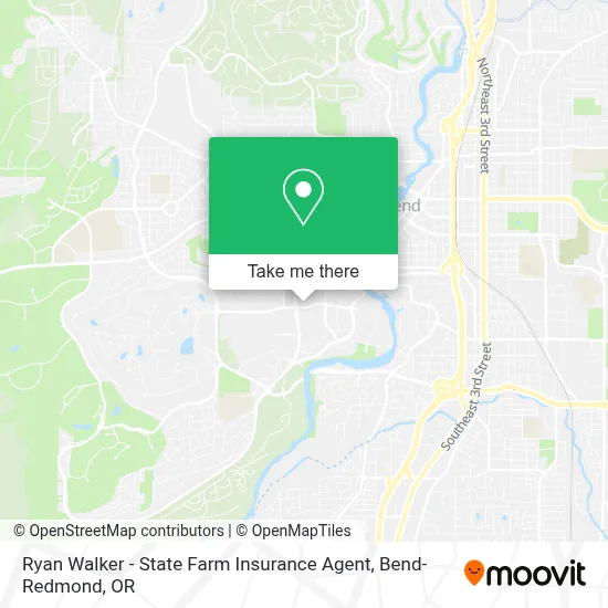 Ryan Walker - State Farm Insurance Agent map