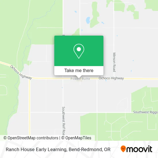 Ranch House Early Learning map