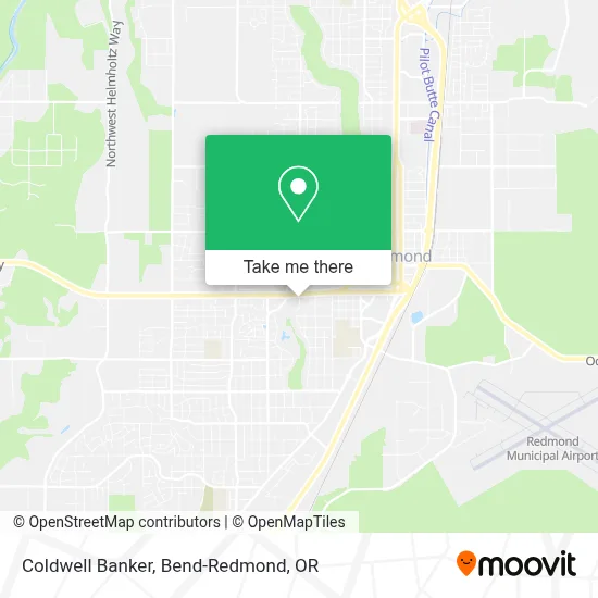 Coldwell Banker map