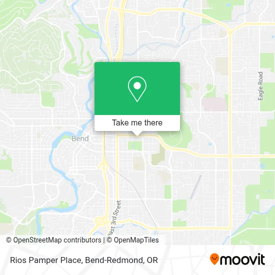 Rios Pamper Place map