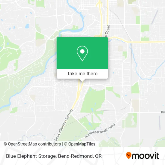 Blue Elephant Storage map