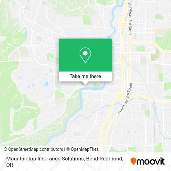 Mountaintop Insurance Solutions map