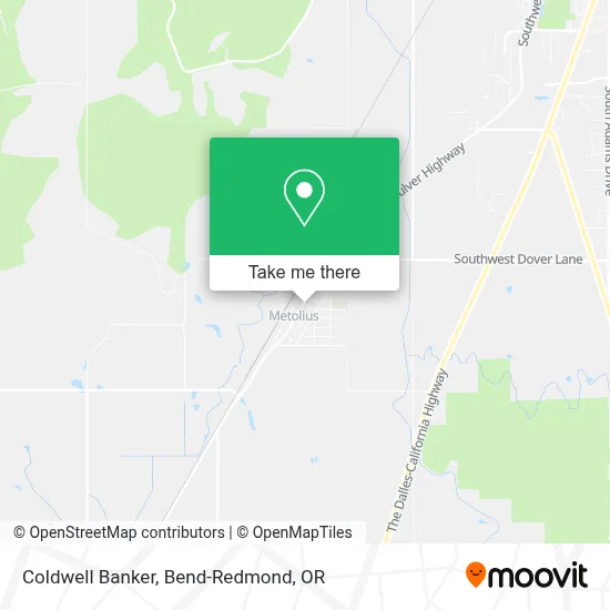 Coldwell Banker map