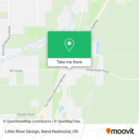 Little River Design map