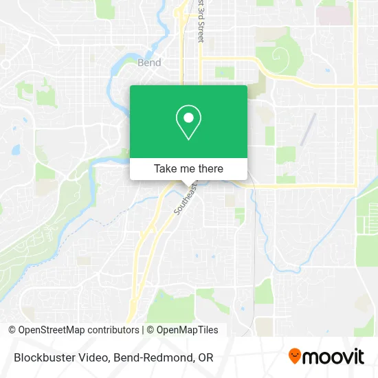 Blockbuster Video map