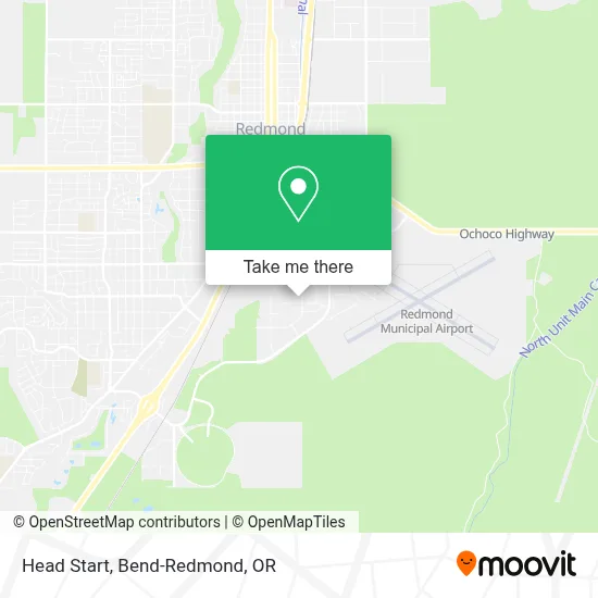 Head Start map