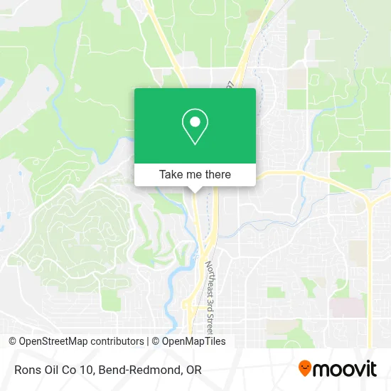 Rons Oil Co 10 map