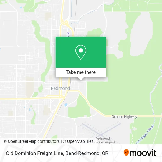 Old Dominion Freight Line map