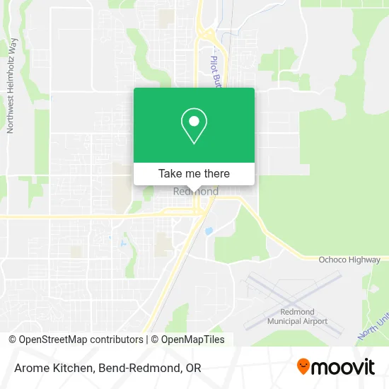 Arome Kitchen map