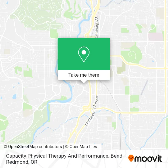 Capacity Physical Therapy And Performance map