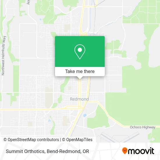 Summit Orthotics map