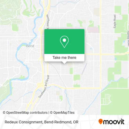 Redeux Consignment map