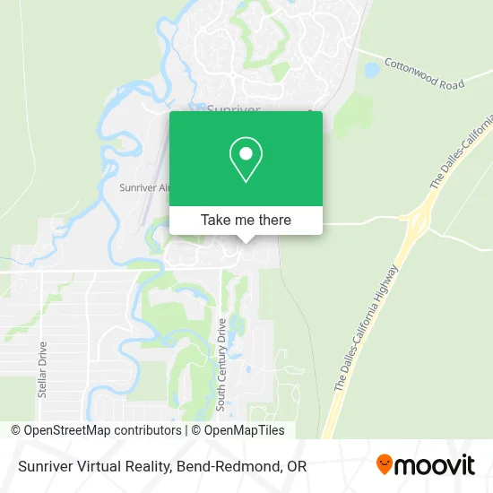 Sunriver Virtual Reality map