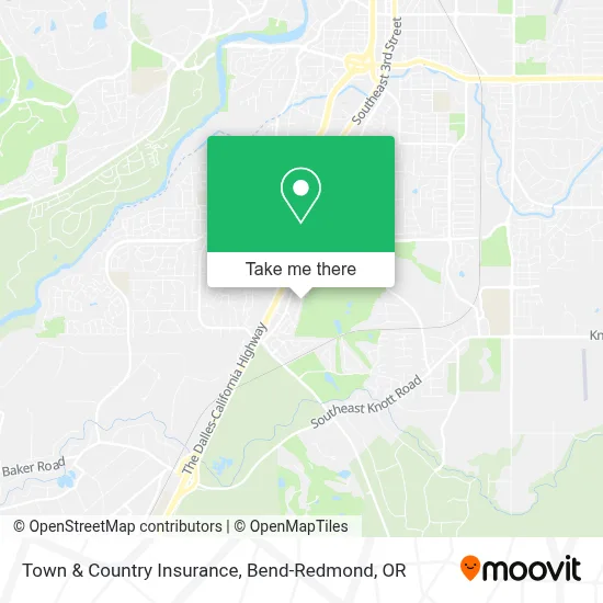 Town & Country Insurance map