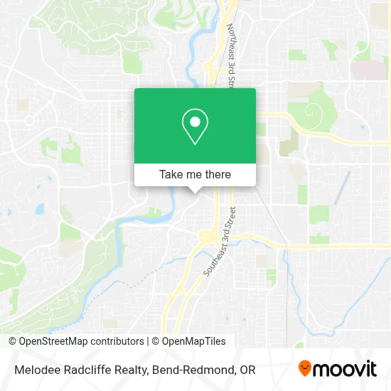 Melodee Radcliffe Realty map