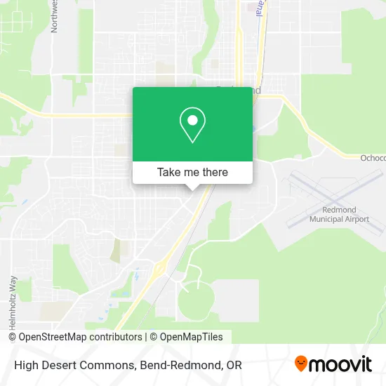 High Desert Commons map