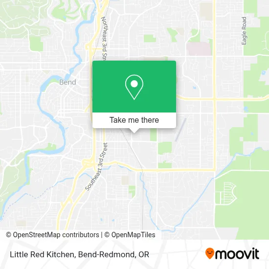 Little Red Kitchen map