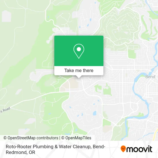 Roto-Rooter Plumbing & Water Cleanup map