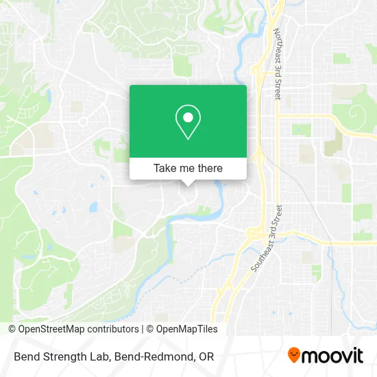 Bend Strength Lab map