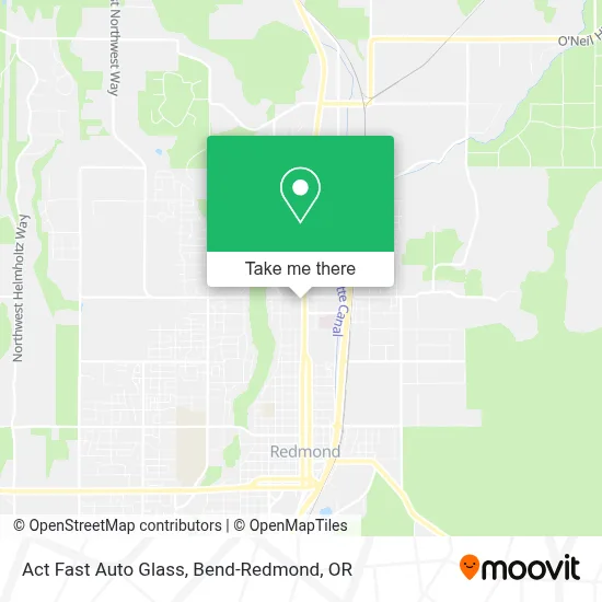 Act Fast Auto Glass map