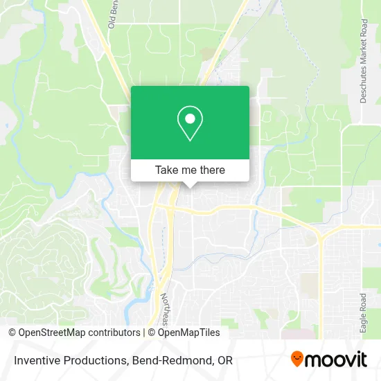Inventive Productions map