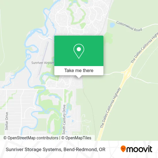 Sunriver Storage Systems map