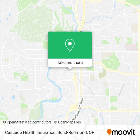 Cascade Health Insurance map