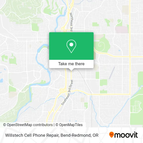 Willstech Cell Phone Repair map