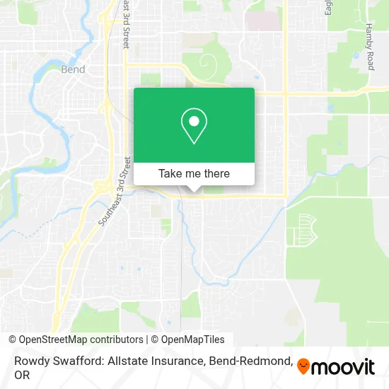 Rowdy Swafford: Allstate Insurance map