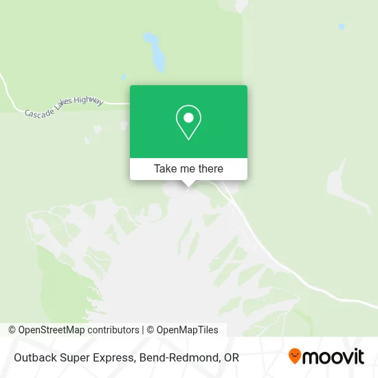 Outback Super Express map