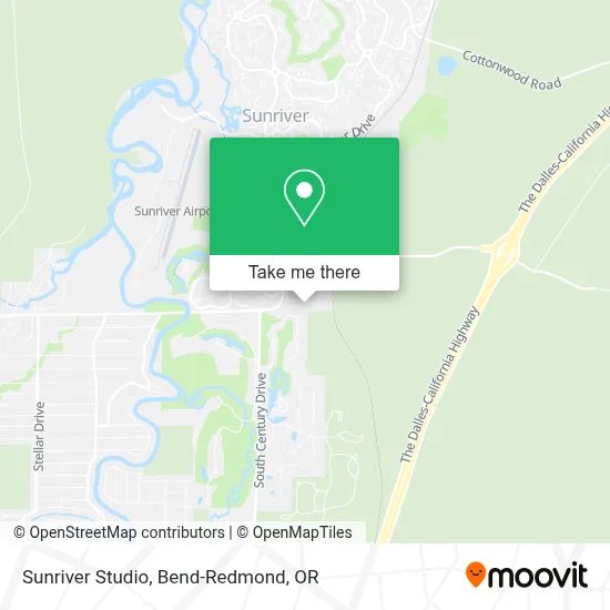 Sunriver Studio map