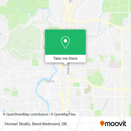 Honest Studio map