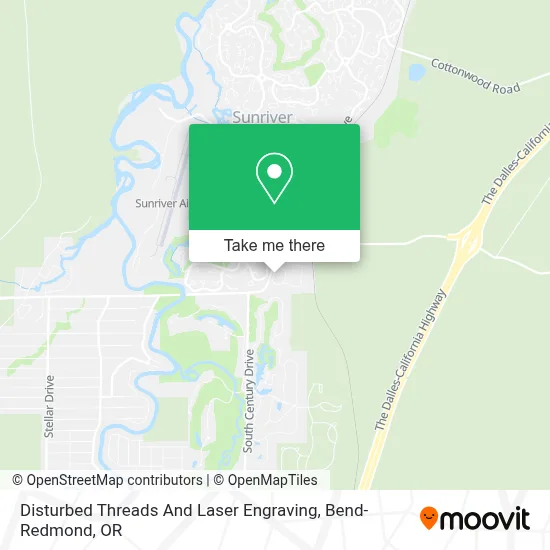Disturbed Threads And Laser Engraving map