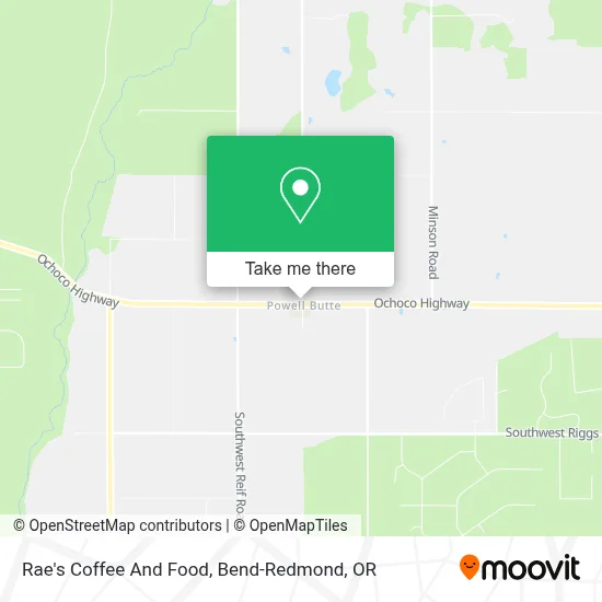 Rae's Coffee And Food map