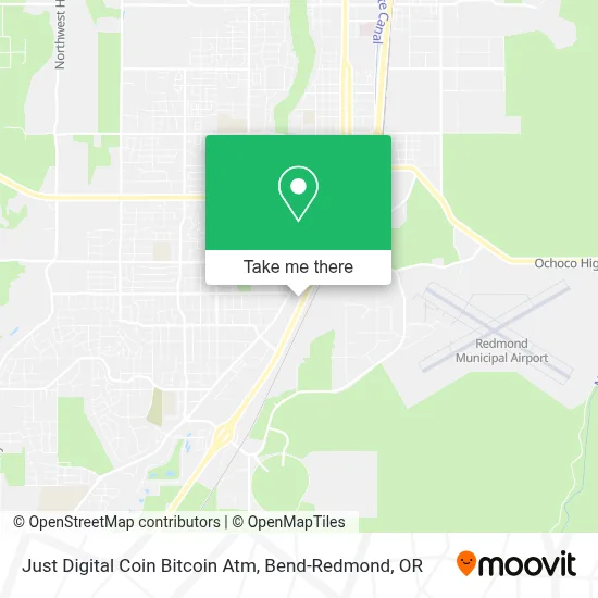 Just Digital Coin Bitcoin Atm map